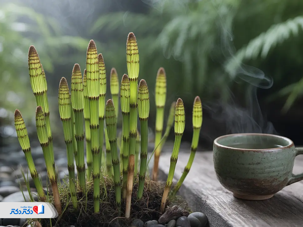 دمنوش گیاه دم اسب برای لاغری