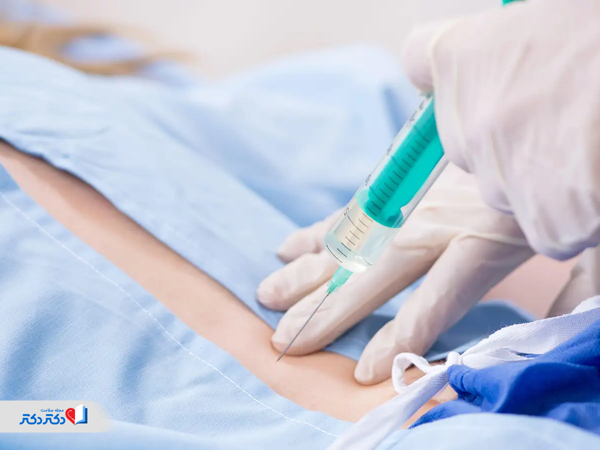 مراحل گرفتن نمونه نخاعی برای آزمایش تشخیص ام اس