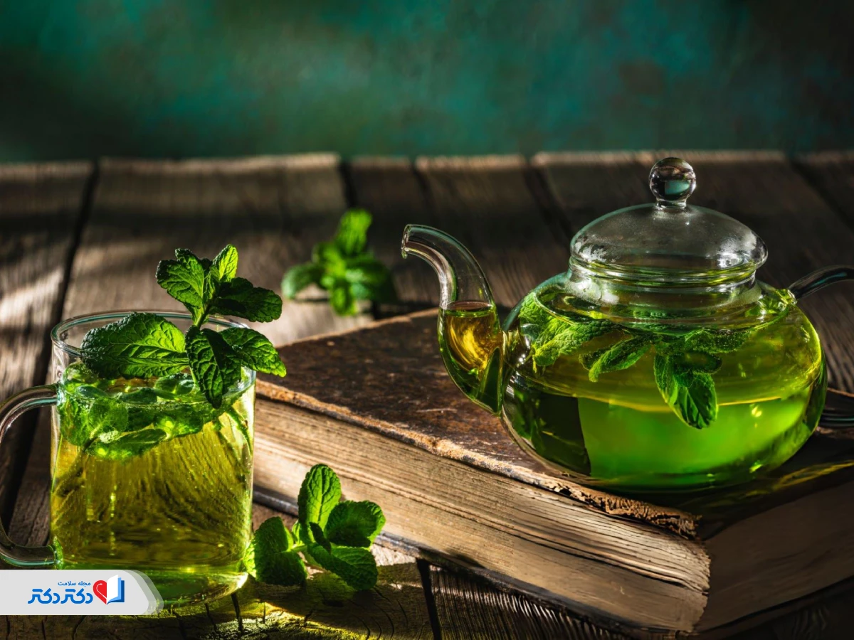 دمنوشهای مفید برای کاهش اسید معده