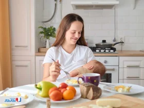 رژیم لاغری در شیردهی؛ برنامه غذایی رایگان برای کاهش وزن سریع