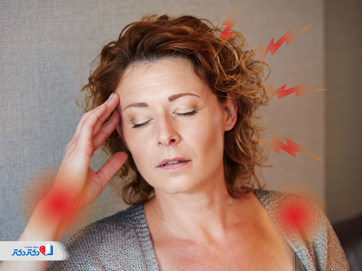 گرگرفتگی و تعریق از علائم دیابت در میانسالی