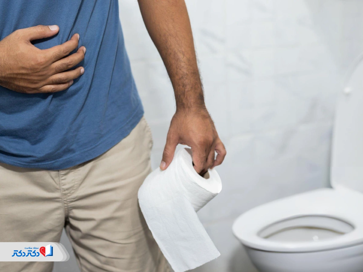 نتایج غیرطبیعی آزمایش مدفوع درصورت وجود خون در مدفوع