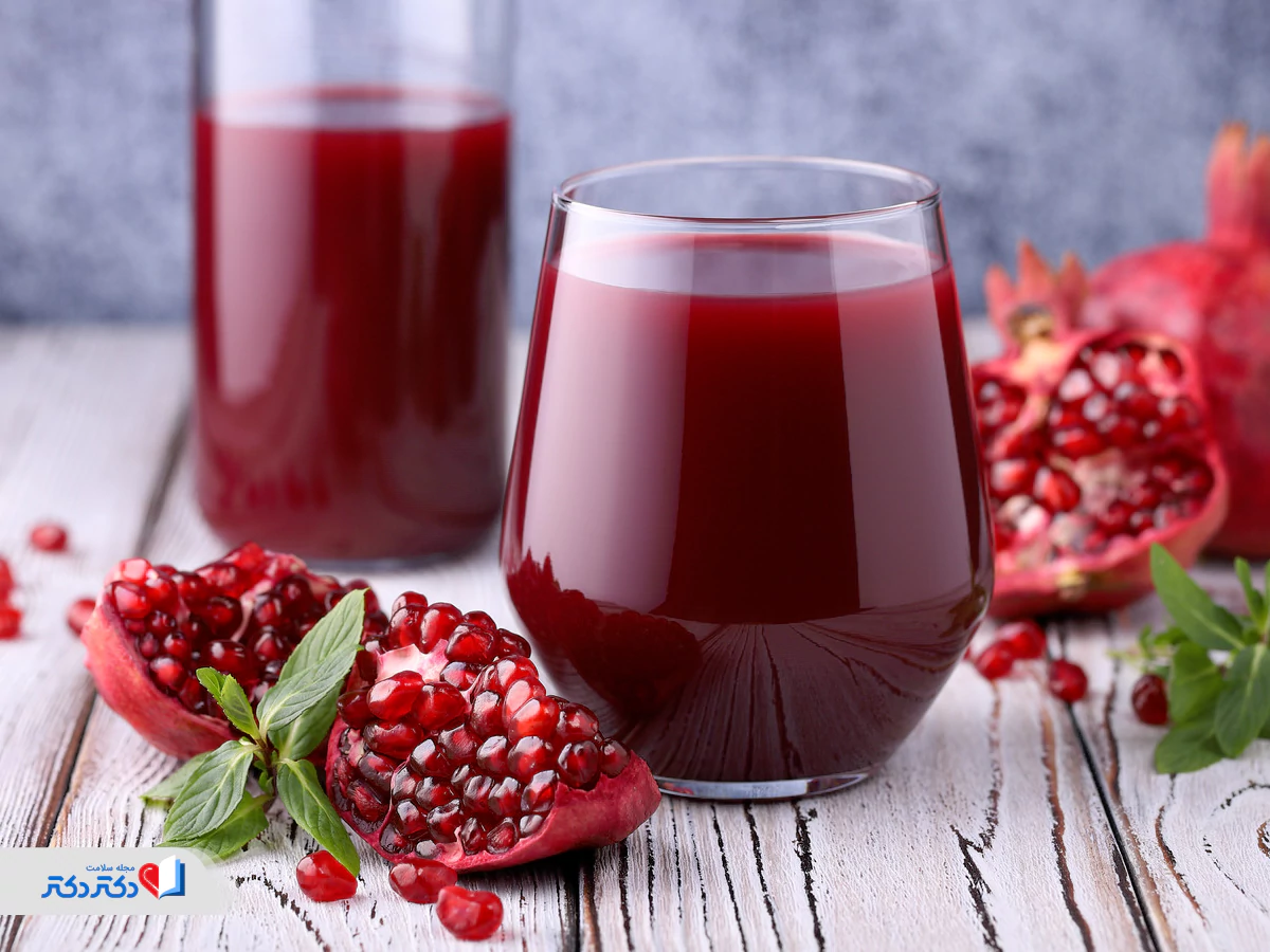 آب انار، محافظ و ادرار آور