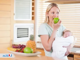 رژیم بعد از زایمان؛ بهترین راهکار لاغری سریع در سزارین و طبیعی