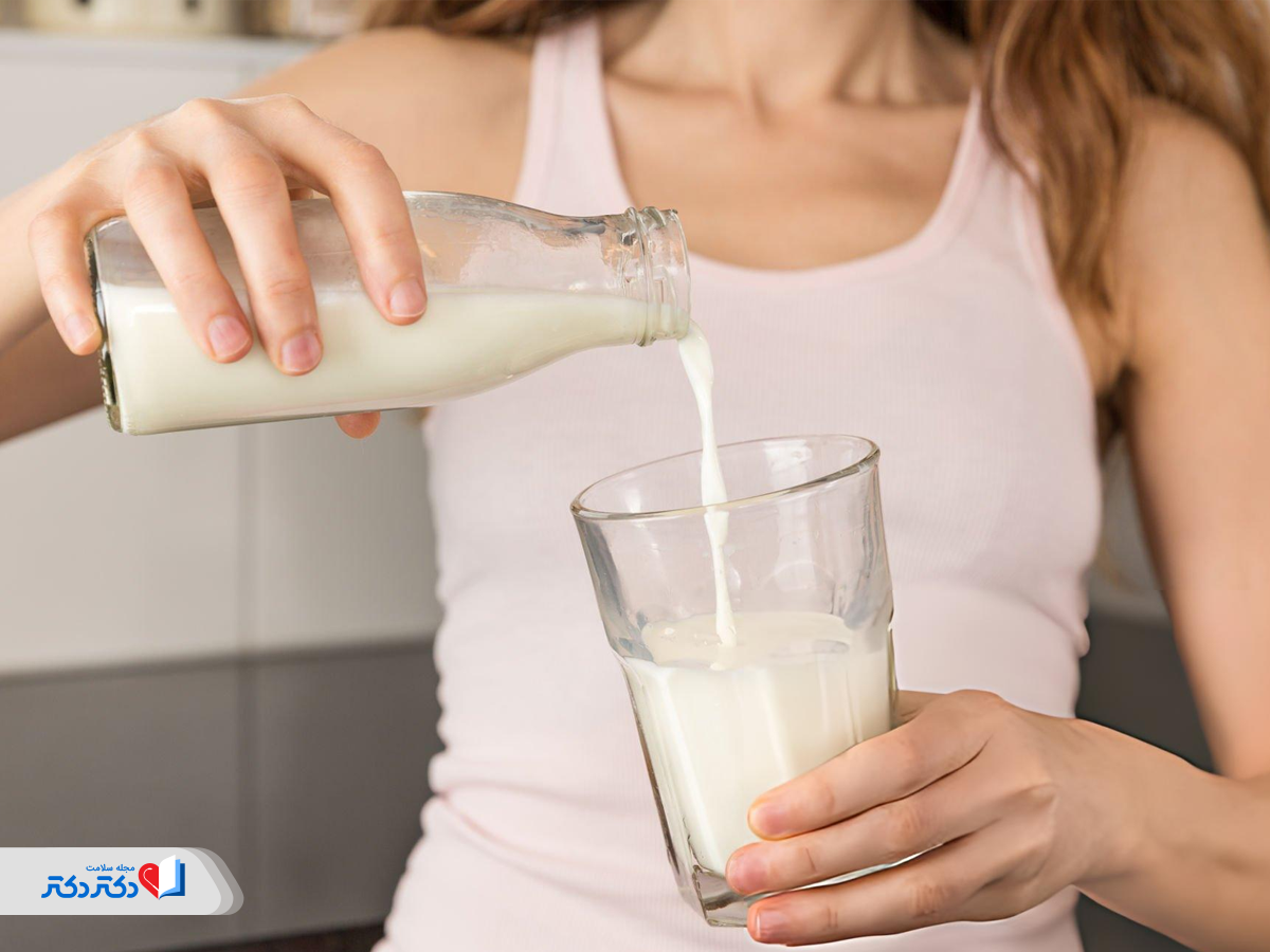 رژیم شیر برای استپ وزنی