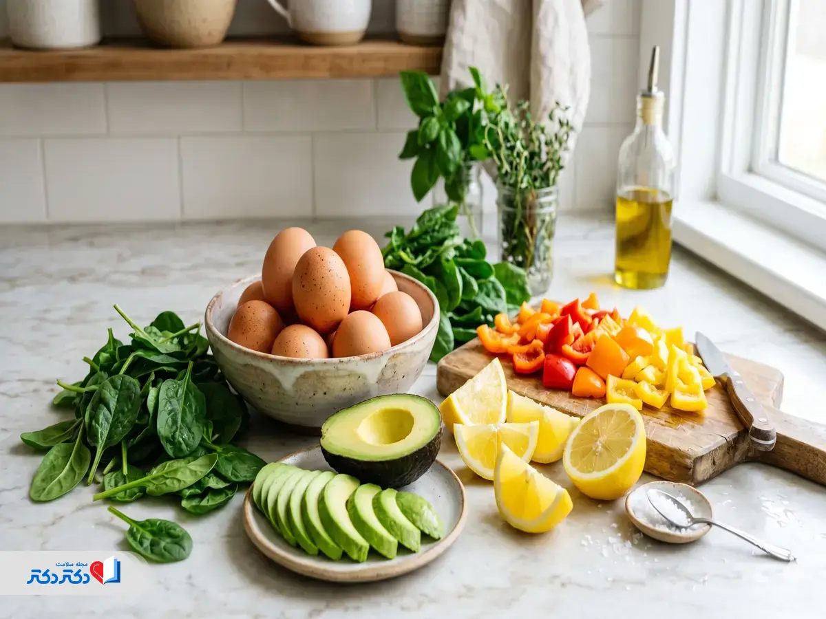 رژیم تخم مرغ اب پز