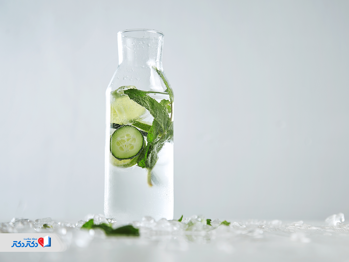 دتاکس واتر برای پوست و لاغری