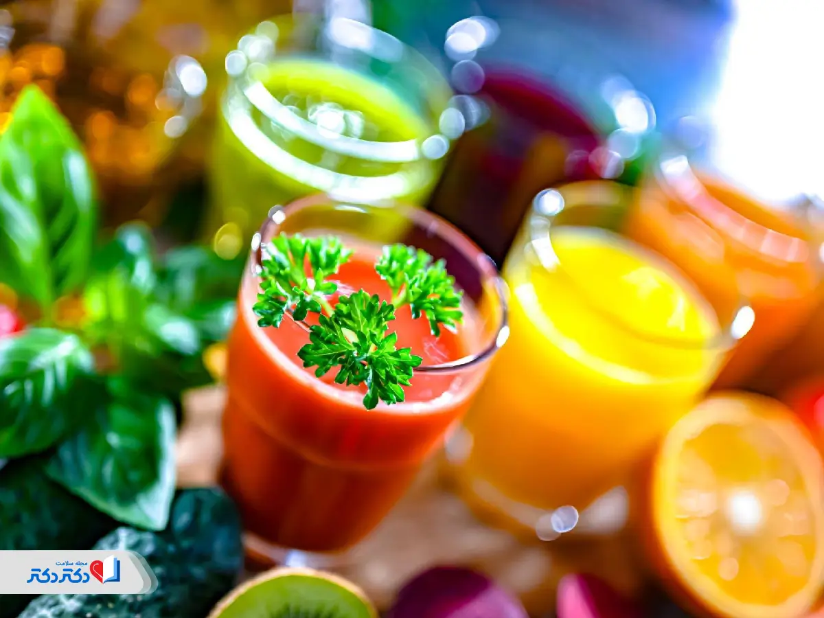 اسموتی برای جلوگیری از کم‌آبی بدن در تابستان