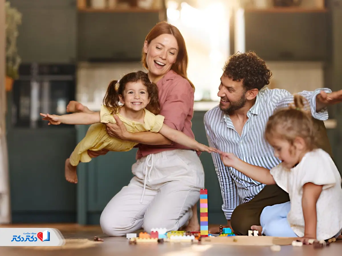 بازیدرمانی والدین با کودکان