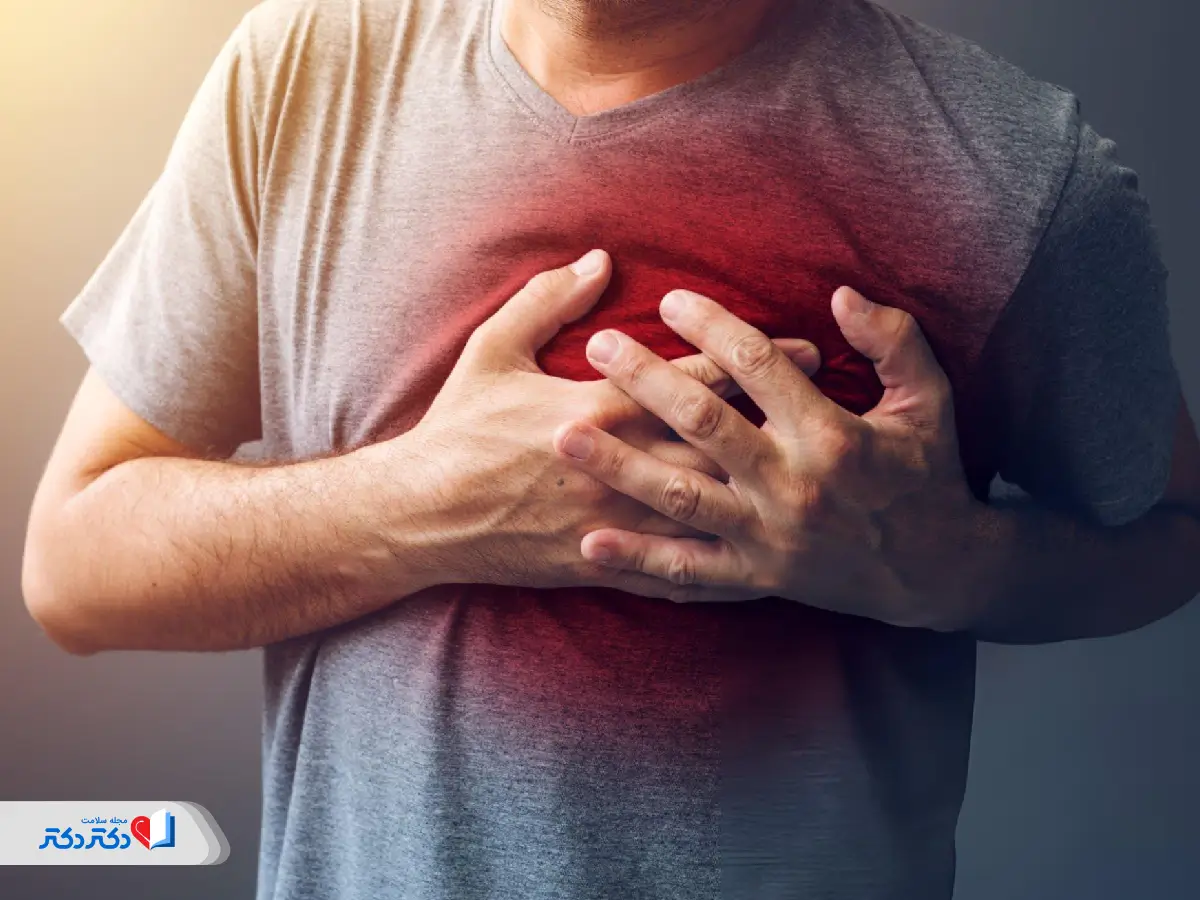 درد قفسه سینه از عوارض آنژیوگرافی نخاعی