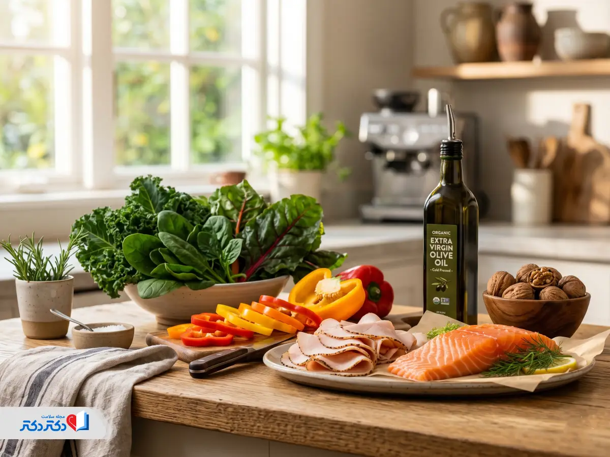 مواد غذایی مجاز در رژیم زون