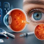 رتینوپاتی دیابتی چیست؟ علائم، انواع، تشخیص و درمان کامل