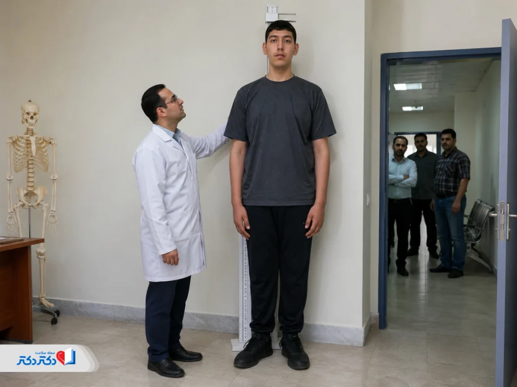 عکس بیماری ژیگانتیسم