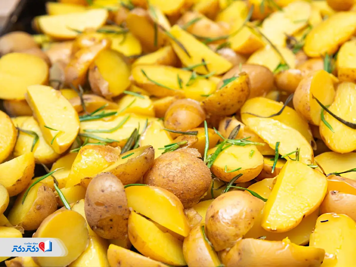 سیب‌زمینی در رژیم غذایی برای بواسیر