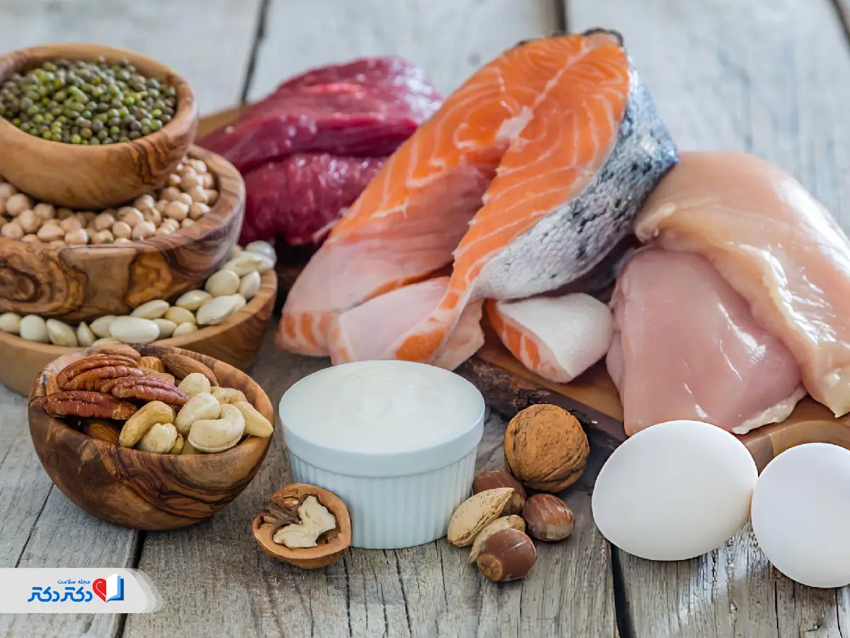 پروتئینهای کمچرب در رژیم غذایی برای سیروز کبدی