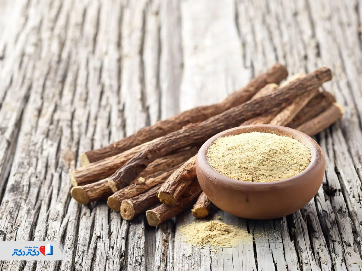 شیرین بیان در رژیم غذایی برای زخم معده