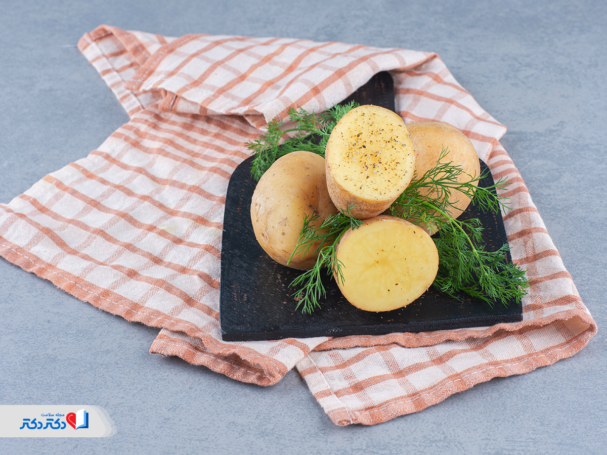 رژیم سه روزه سیب زمینی و ماست