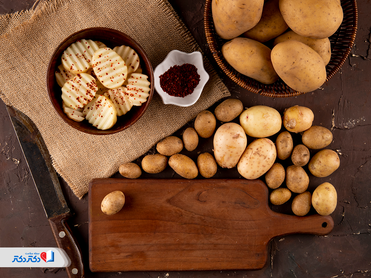 عوارض رژیم سیب زمینی