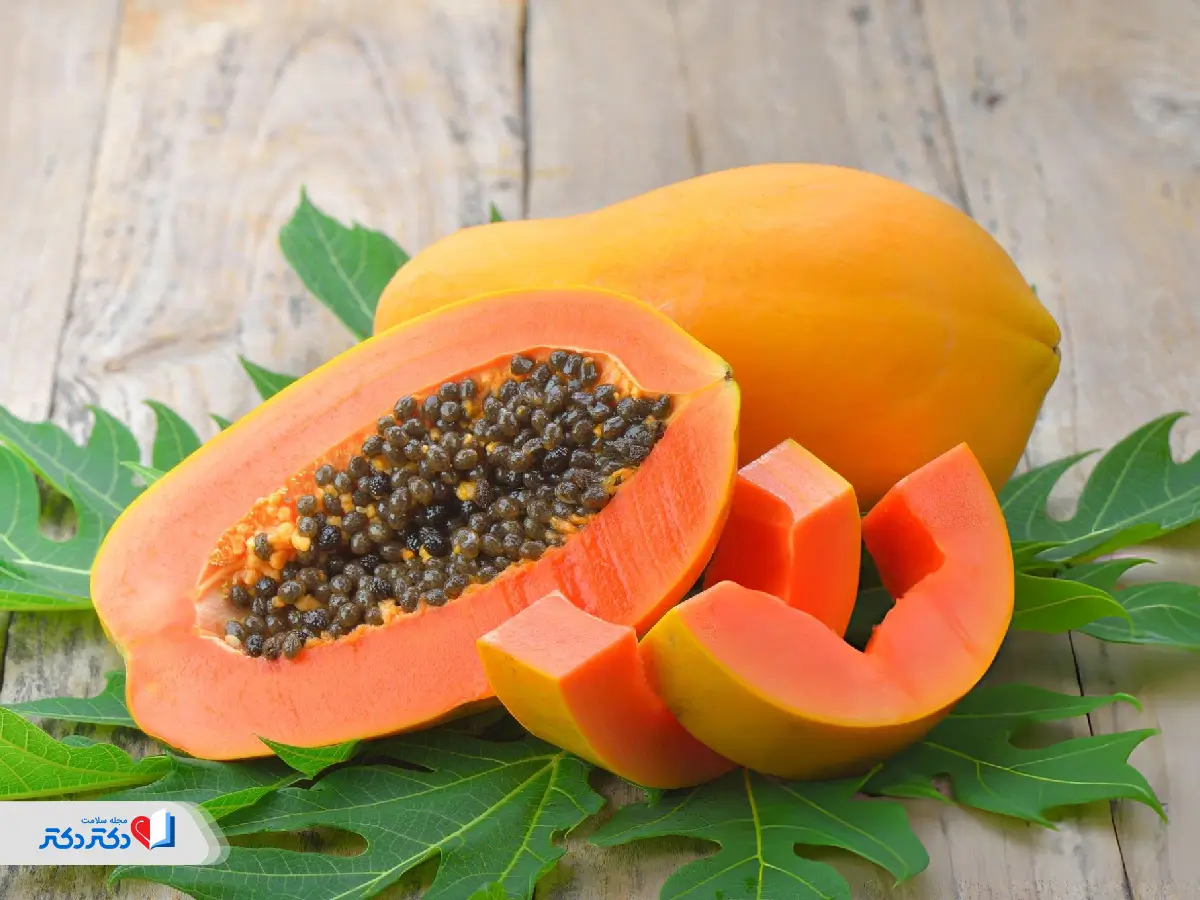 پاپایا در رژیم غذایی برای زخم معده