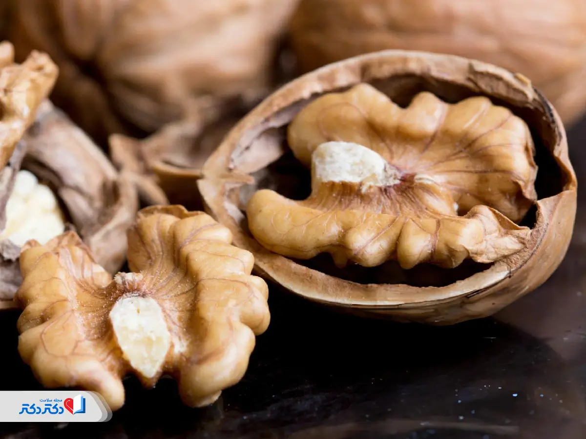 گردو در رژیم غذایی برای سیروز کبدی