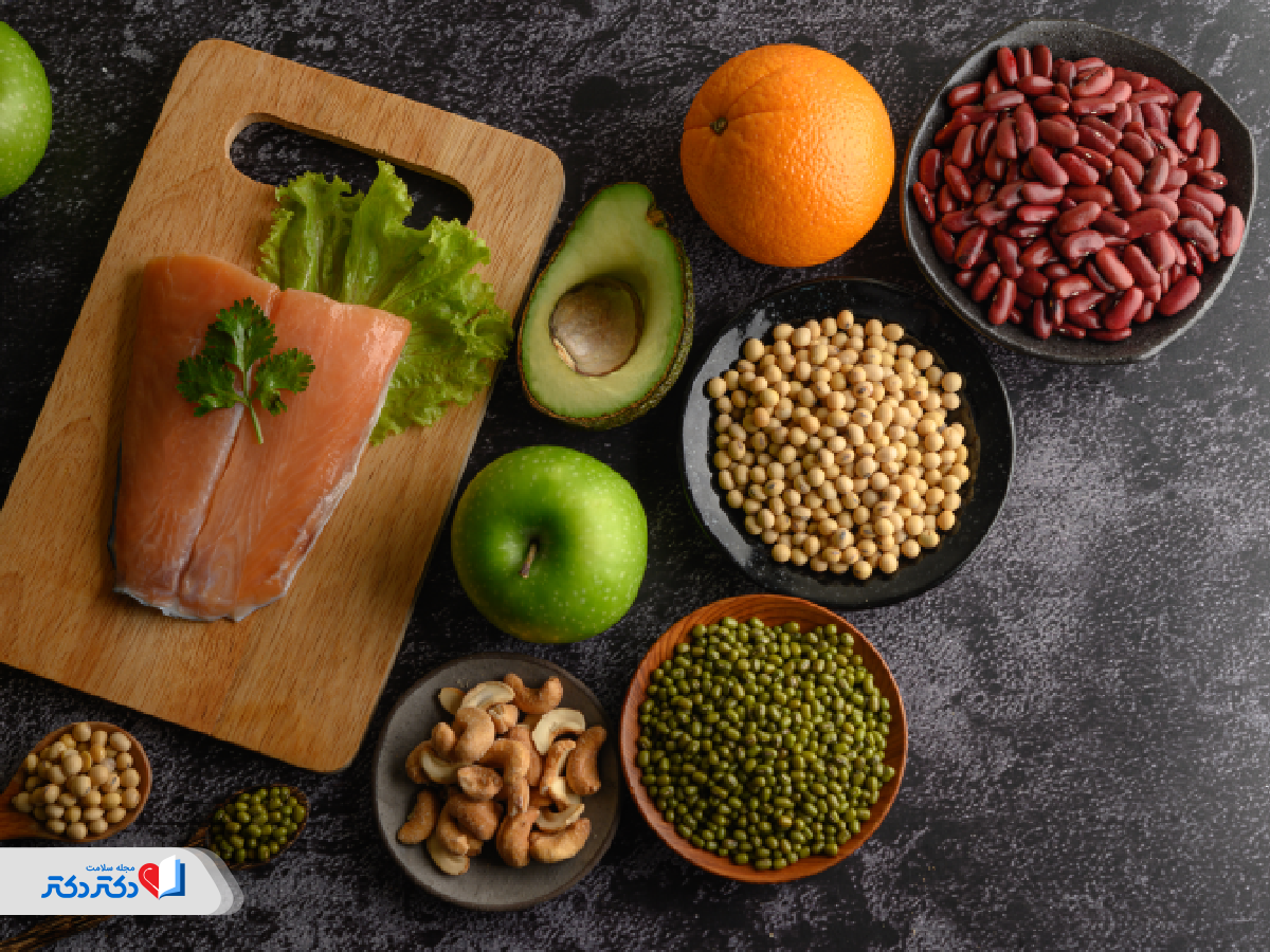 غذاهای مجاز در رژیم دش
