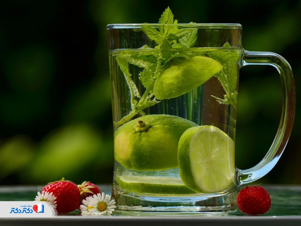 انواع دتاکس واتر برای لاغری