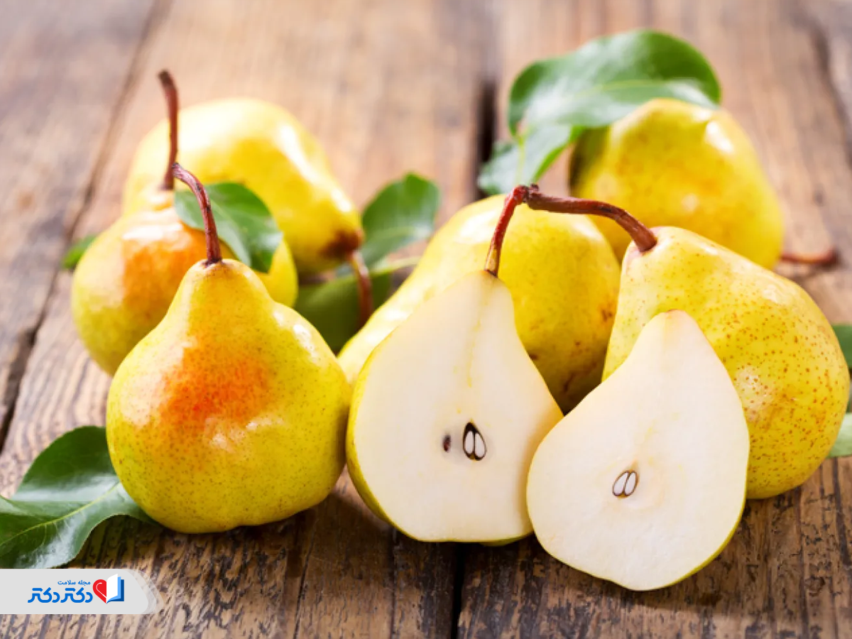 گلابی در رژیم غذایی مناسب اگزما
