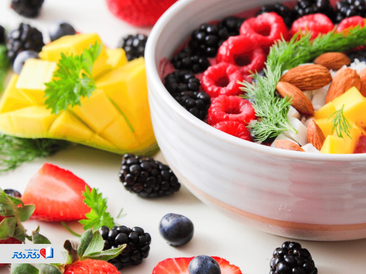 میوه‌ها در رژیم غذایی آندومتریوز