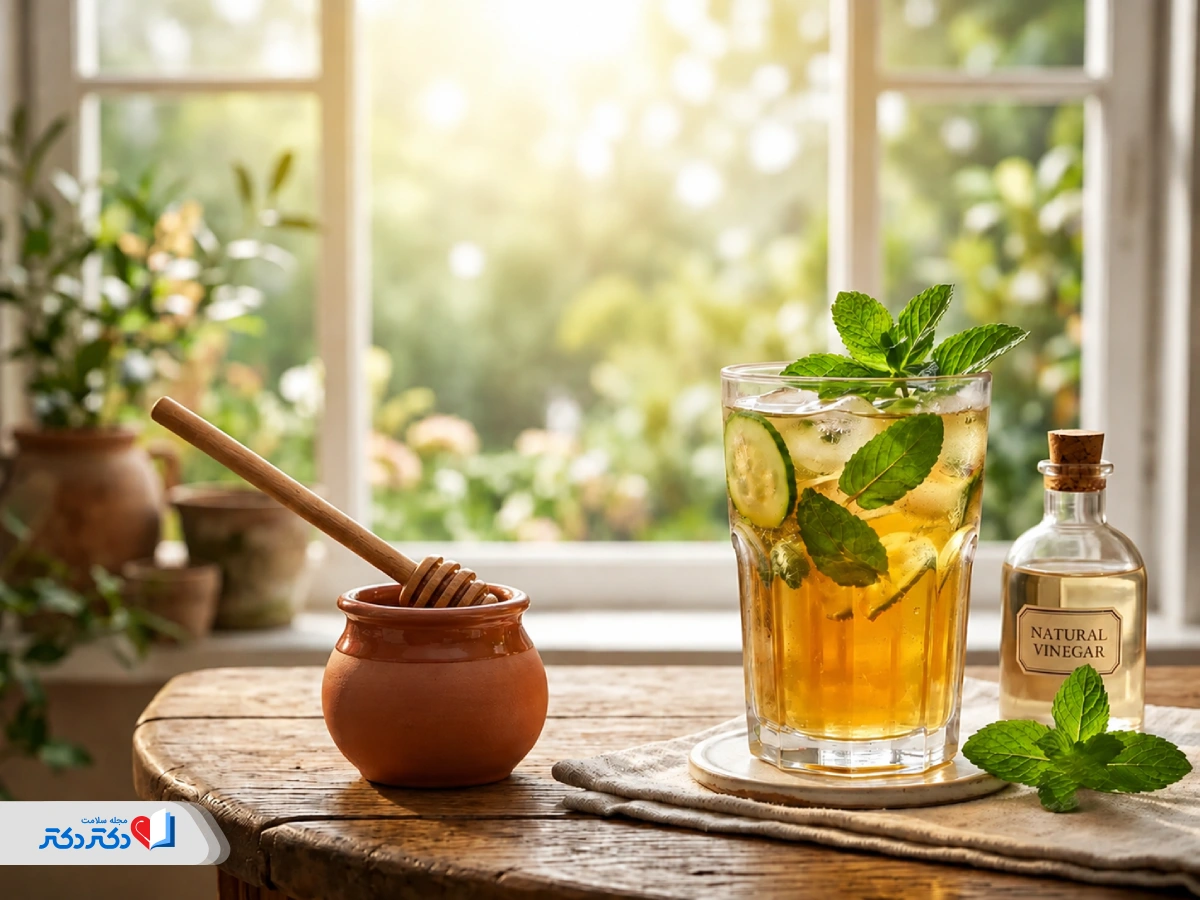 آیا سرکه انگبین باعث لاغری می‌شود؟ خواص، عوارض و روش مصرف
