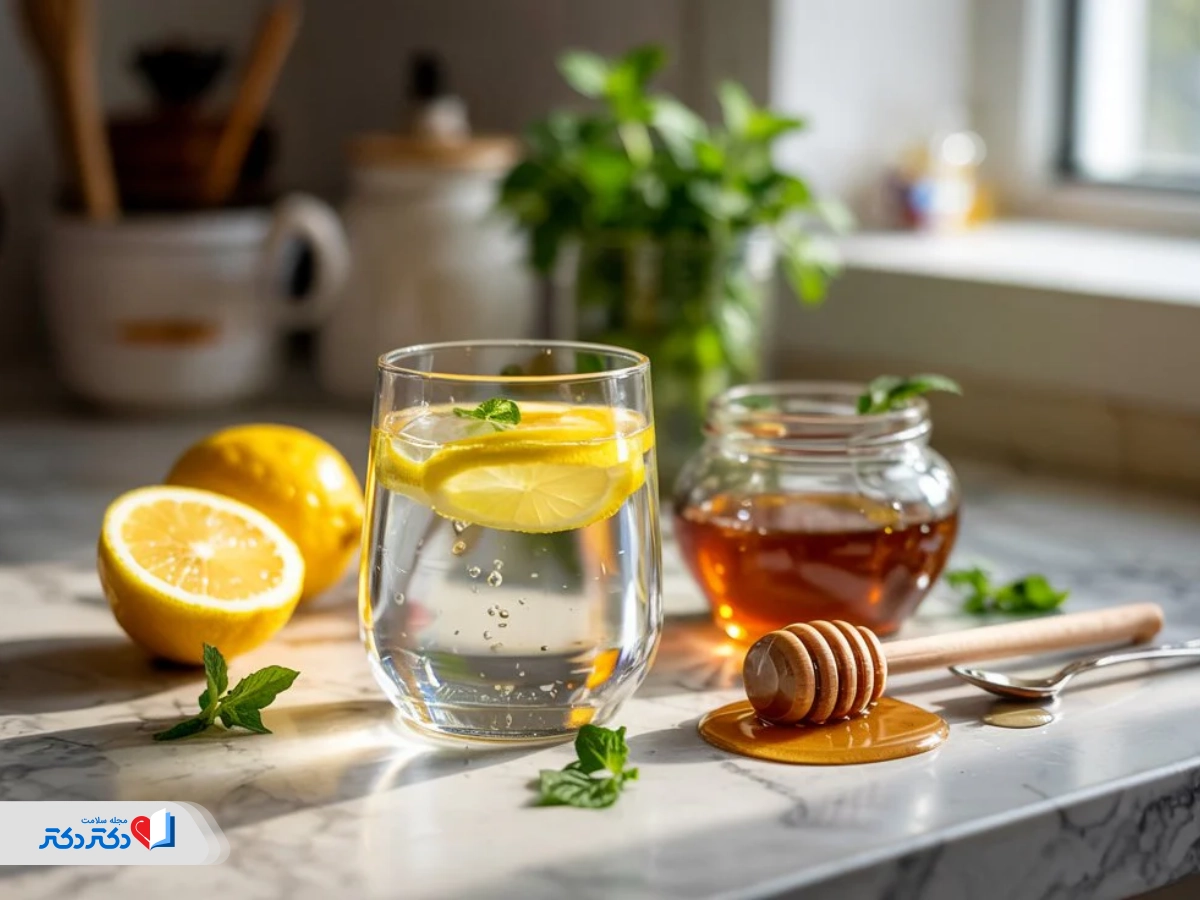 کاهش وزن پایدار با آب و لیمو