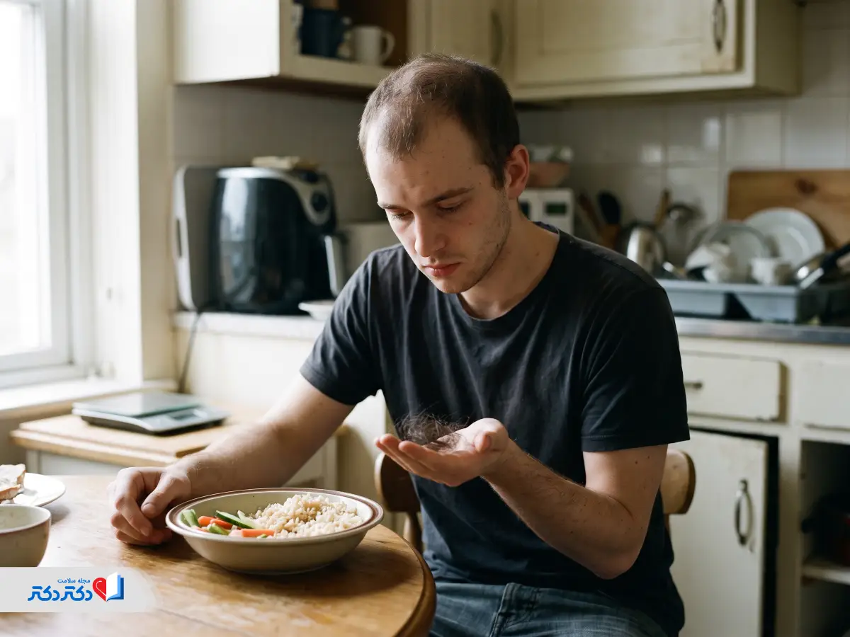 علت ریزش مو بعد از کاهش وزن چیست و چرا بعد از رژیم های سخت اتفاق می افتد؟