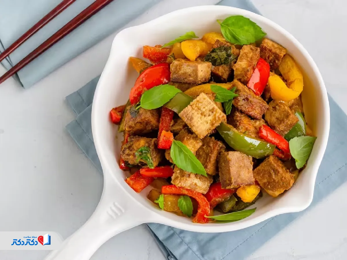 یک وعده غذا در رژیم اورنیش