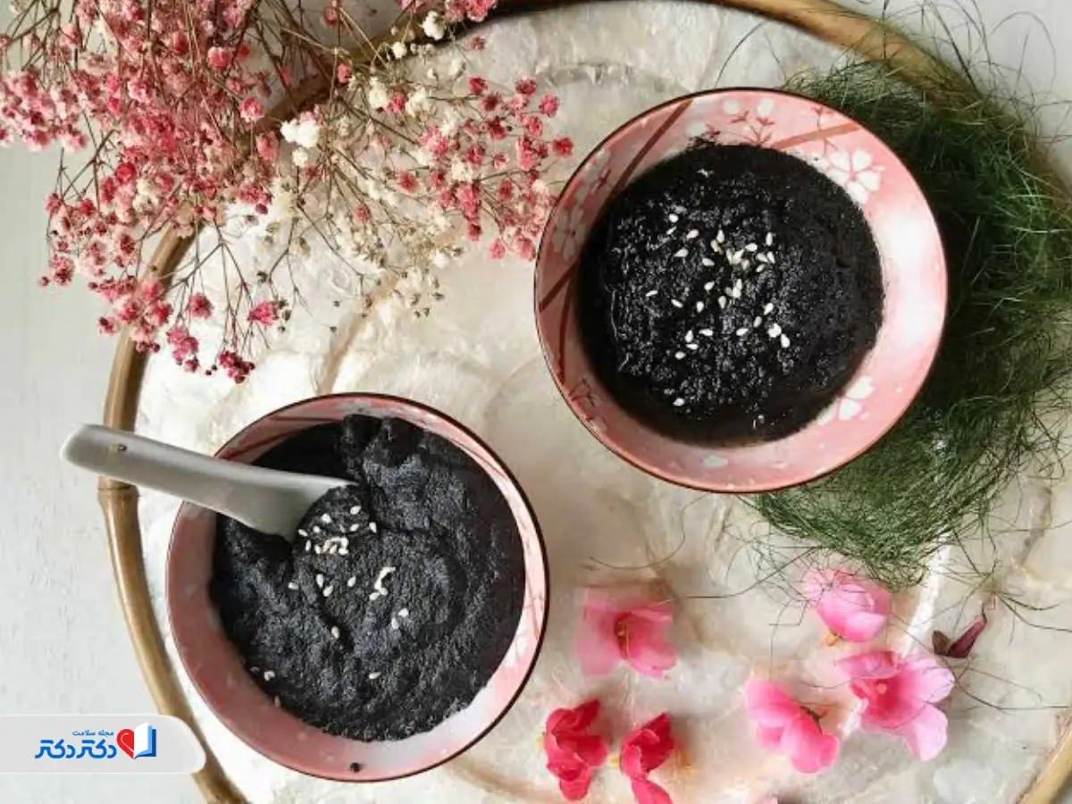دسرهای کنجد سیاه برای لاغری