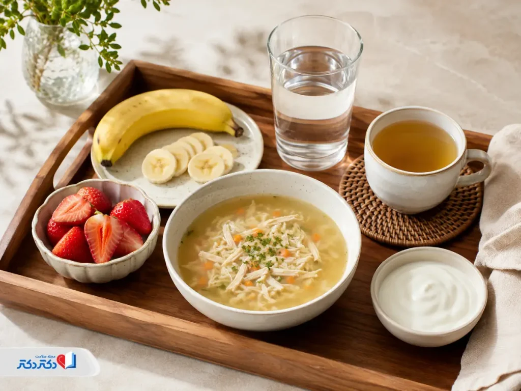 راهنمای رژیم غذایی آبله مرغان