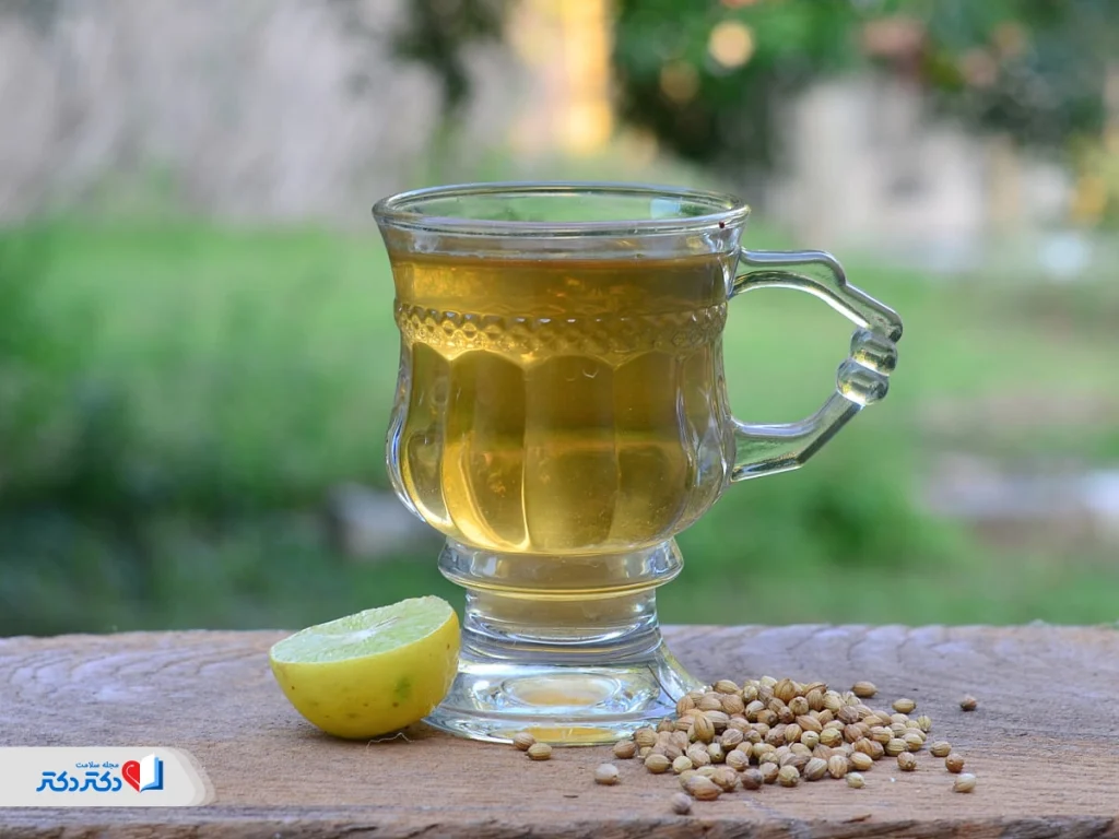 دمنوش گشنیز برای لاغری