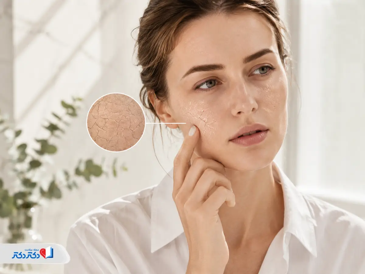 پوست دهیدراته چیست؟ علائم، علت‌ها و بهترین روتین درمان پوست دهیدراته