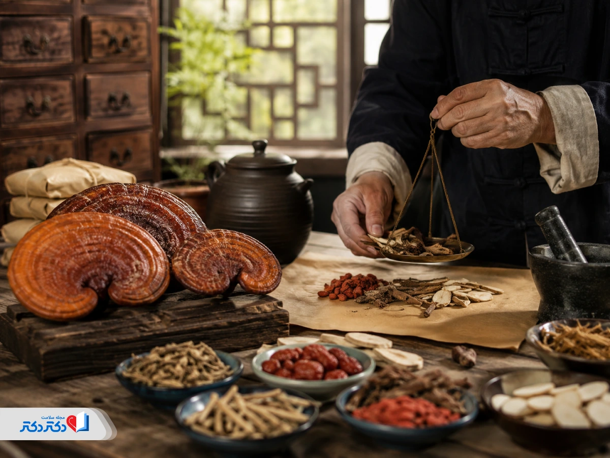 تاریخچه استفاده از گانودرما در طب سنتی چین