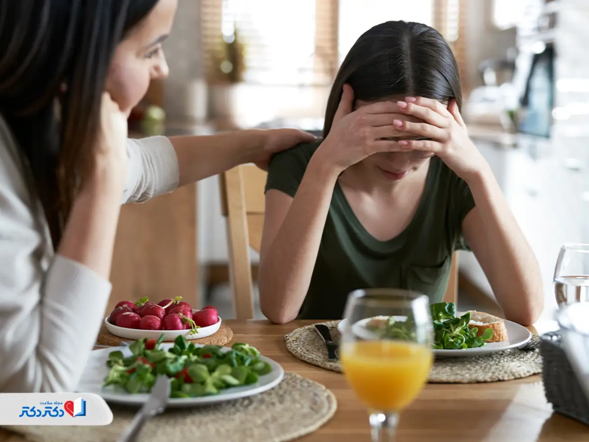 معایب رژیم مایر مثل تشدید اختلالهای خوردن