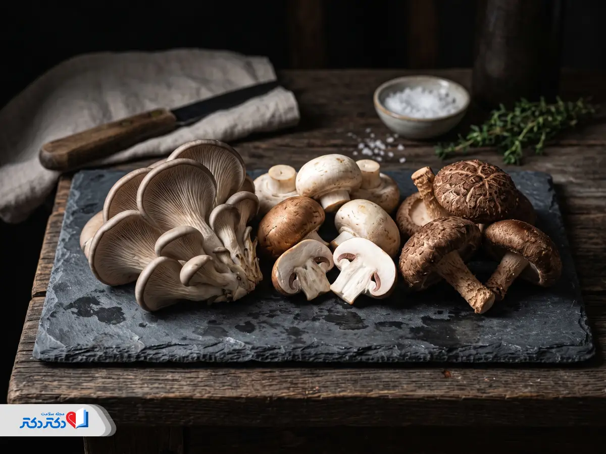 بهترین انواع قارچ برای رژیم لاغری