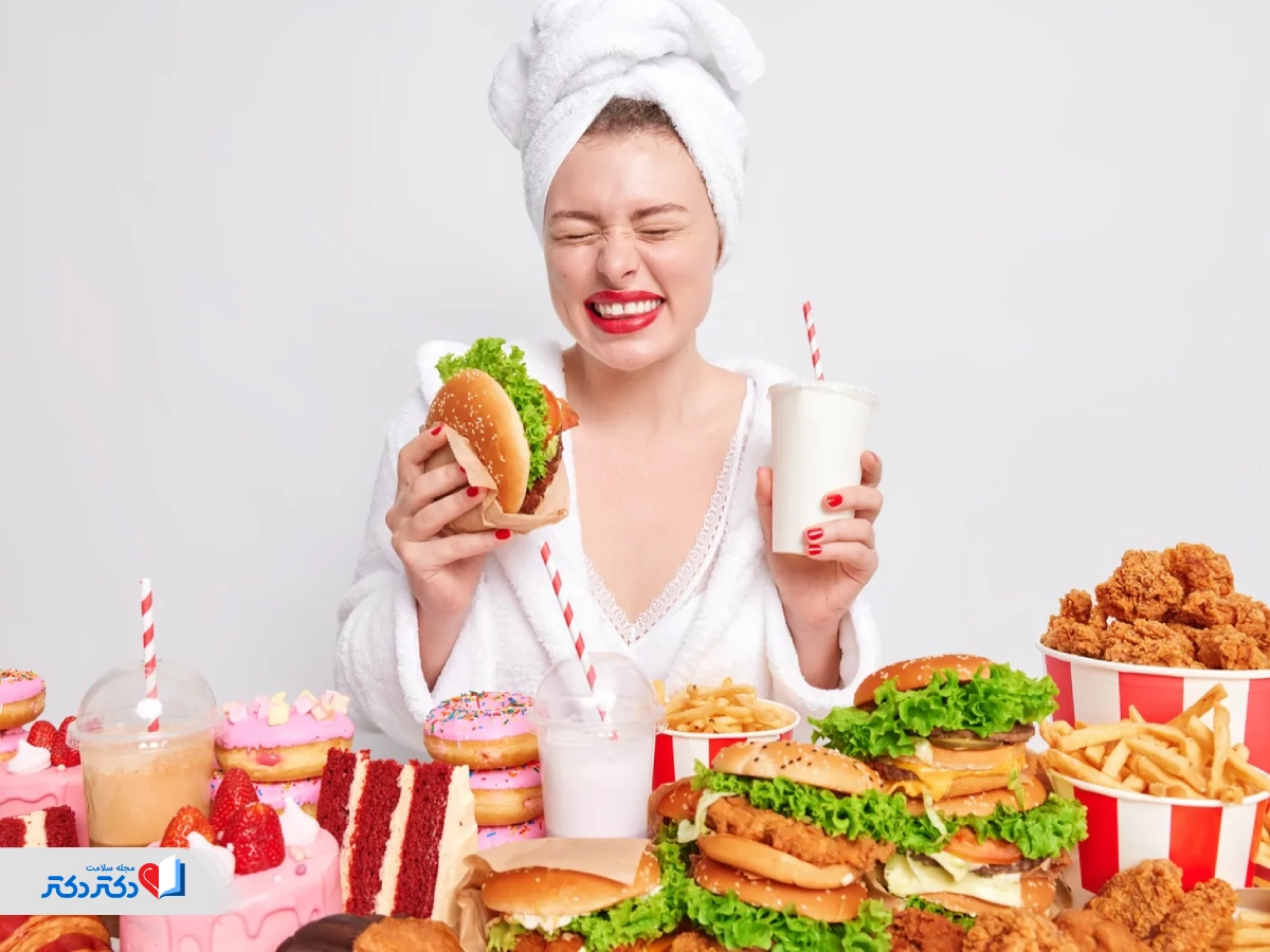 عادت کردن به غذاهای ناسالم در رژیم غذایی OMAD
