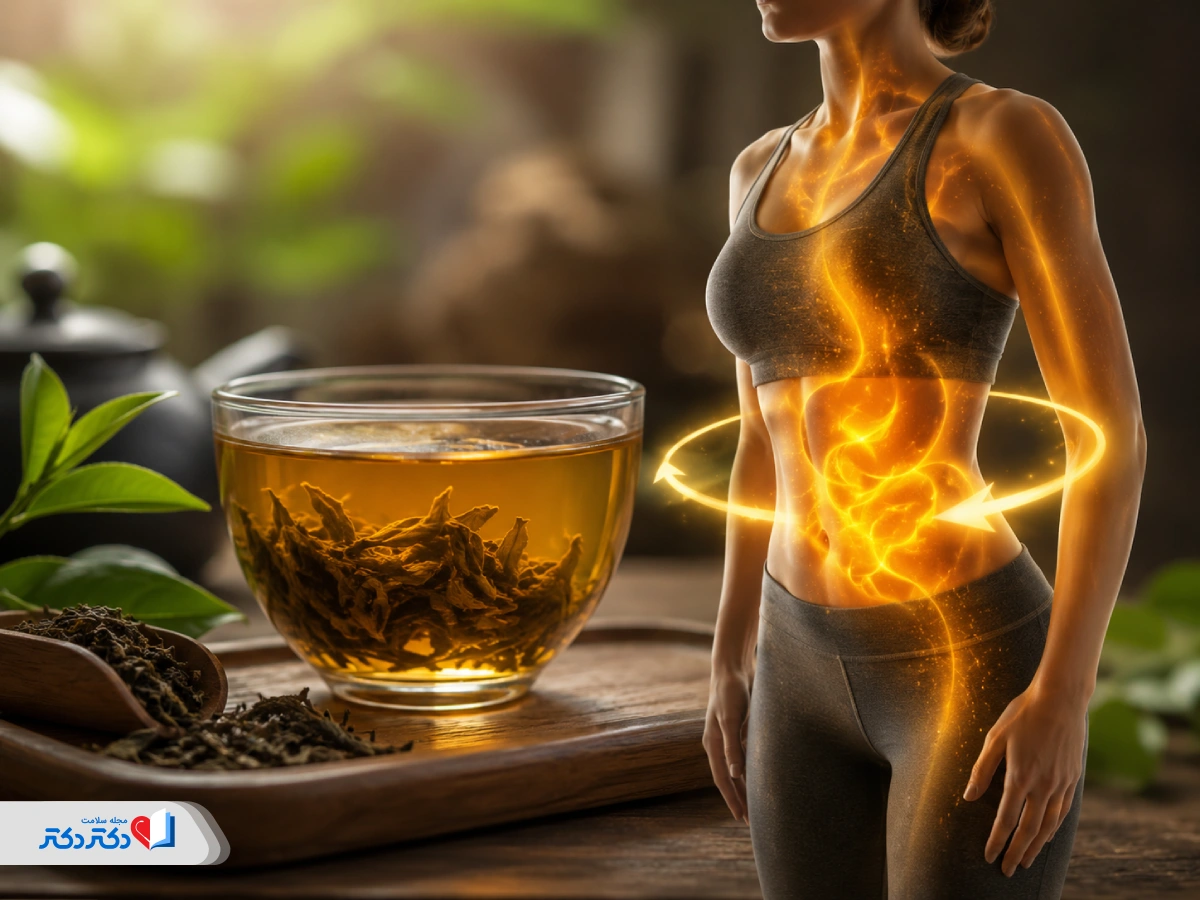 نقش چای اولانگ بر افزایش متابولیسم