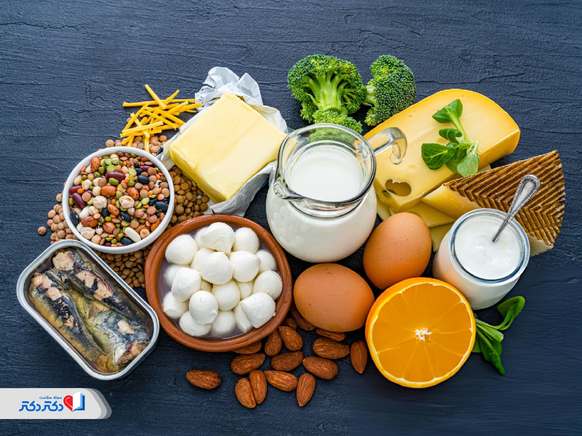 تغذیه مناسب برای پوکی استخوان
