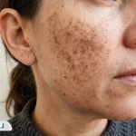 راهنمای کامل لک صورت؛ علت، انواع، علائم و درمان