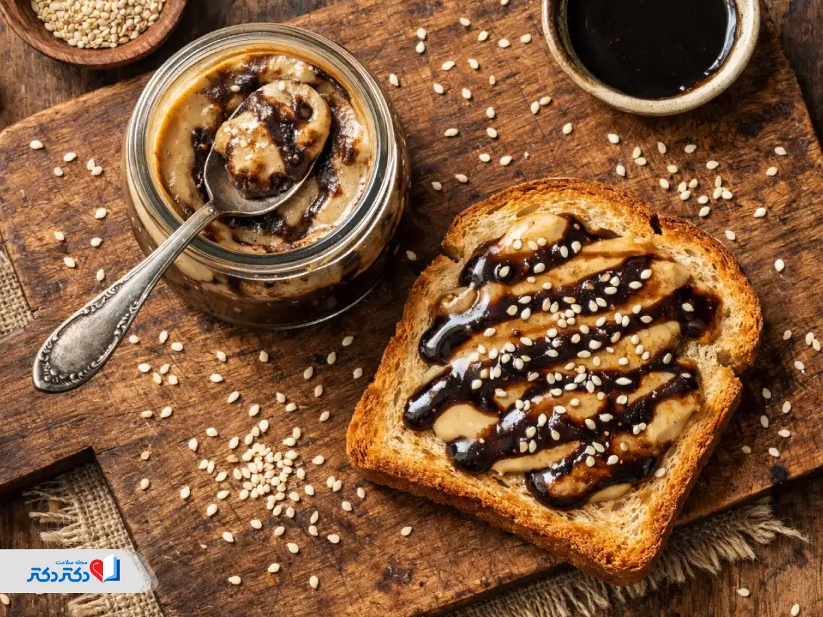 ارده و شیره انگور برای لاغری