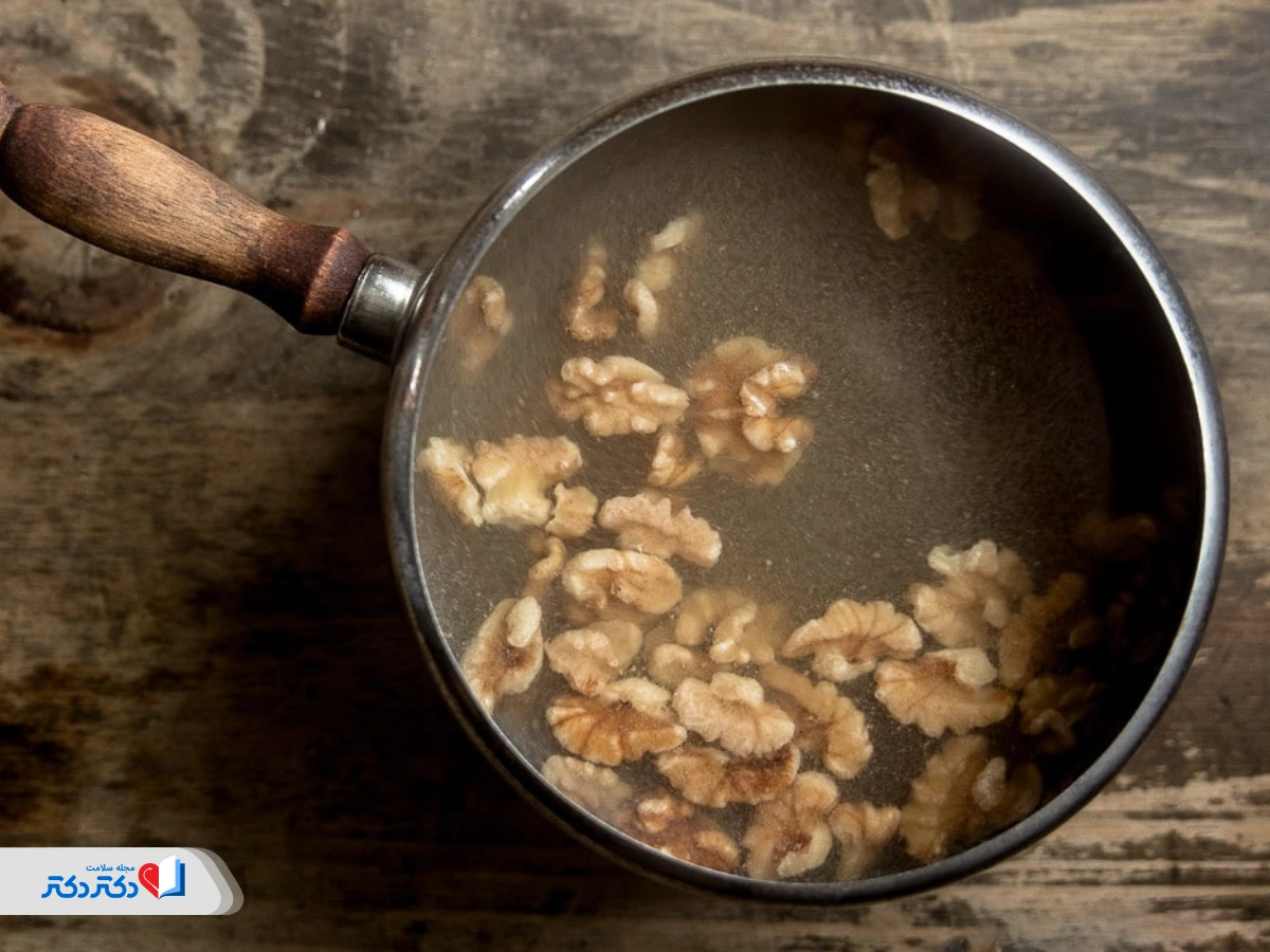 آب گردو برای لاغری