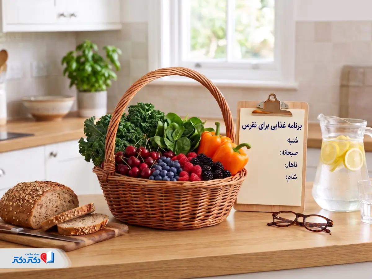 راهنمای کامل رژیم غذایی برای بیماران نقرس