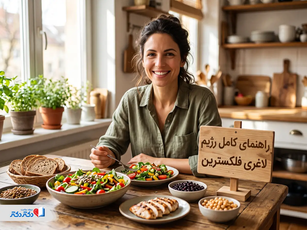 راهنمای کامل رژیم لاغری فلکسترین (Flexitarian Diet) بههمراه نمونه رژیم