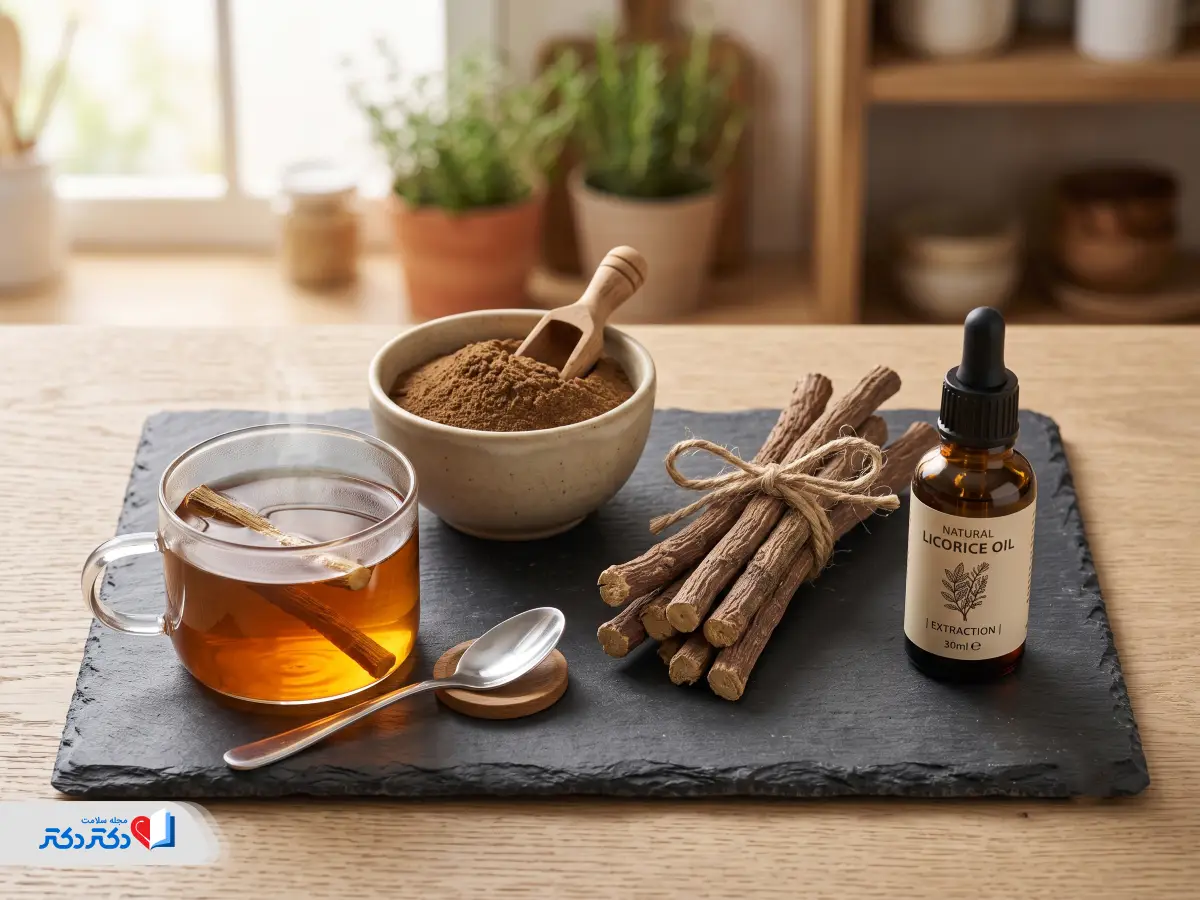 طریقه مصرف شیرین بیان برای لاغری
