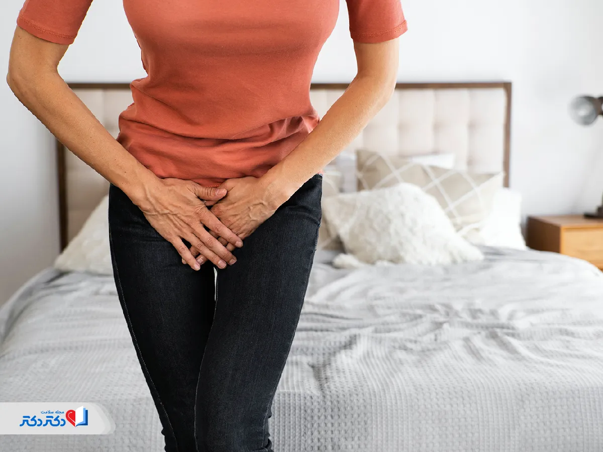 زنی با مثانه بیش فعال