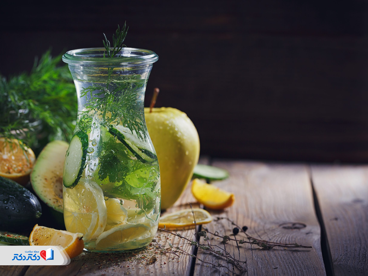 دتاکس واتر، بهترین نوشیدنی برای لاغری در تابستان